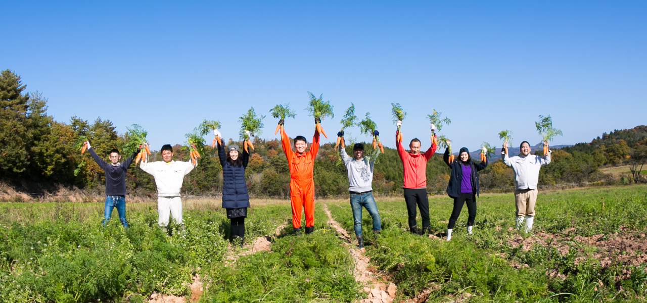 45年有機野菜を作り続けている寺岡有機農場